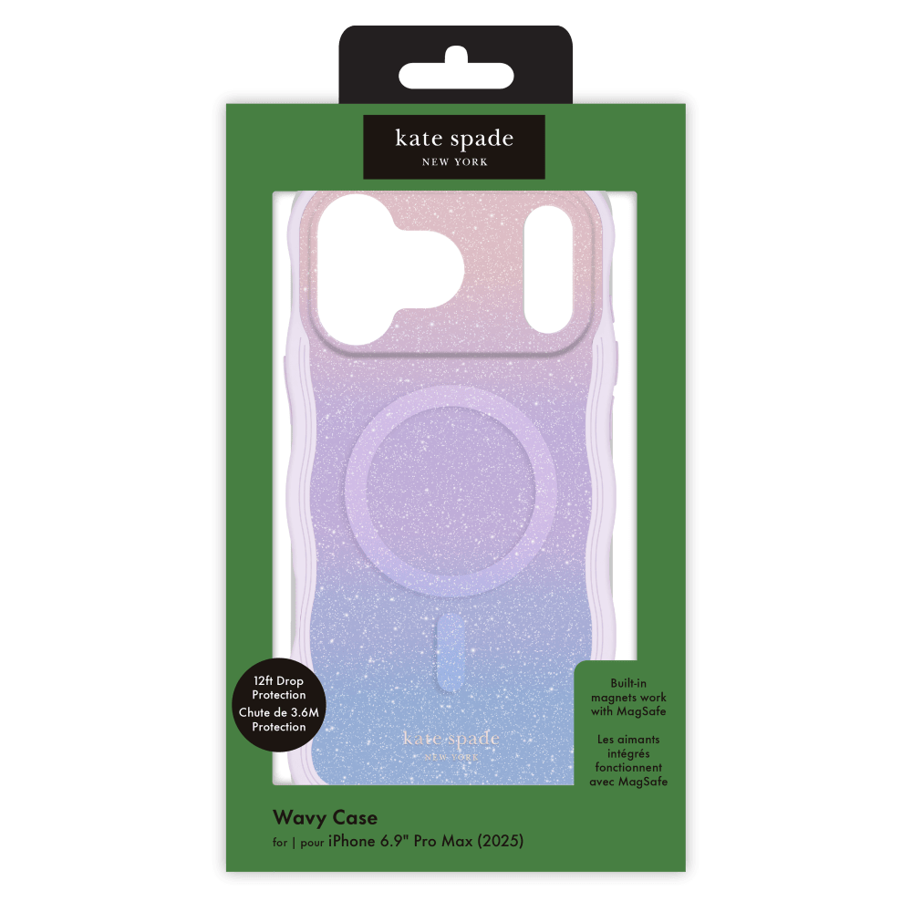Wholesale cell phone accessory Kate Spade - Wavy MagSafe Case for Apple iPhone 17 Pro Max -