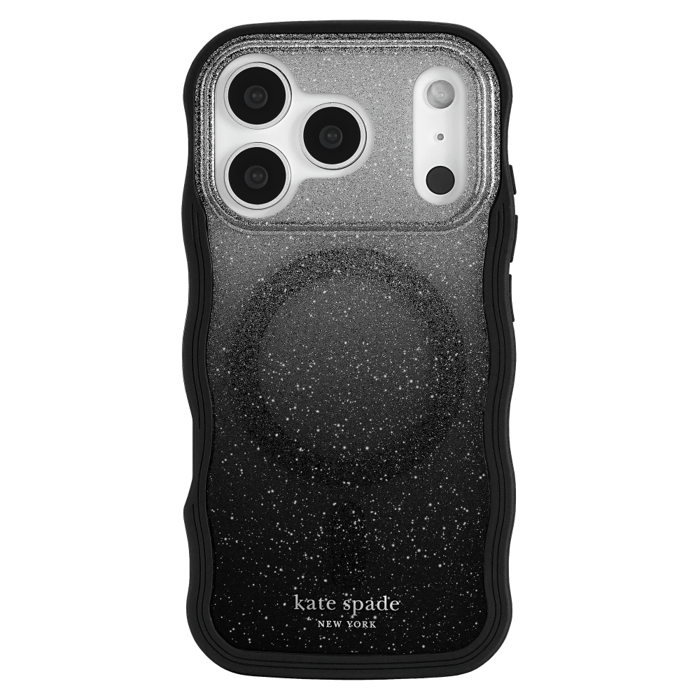 Wholesale cell phone accessory Kate Spade - Wavy MagSafe Case for Apple iPhone 17 Pro - Nightfall