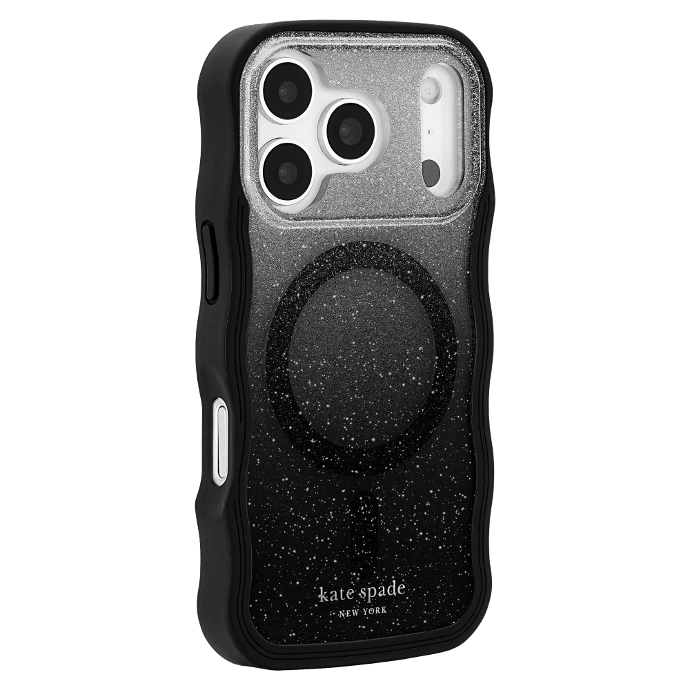 Wholesale cell phone accessory Kate Spade - Wavy MagSafe Case for Apple iPhone 17 Pro - Nightfall