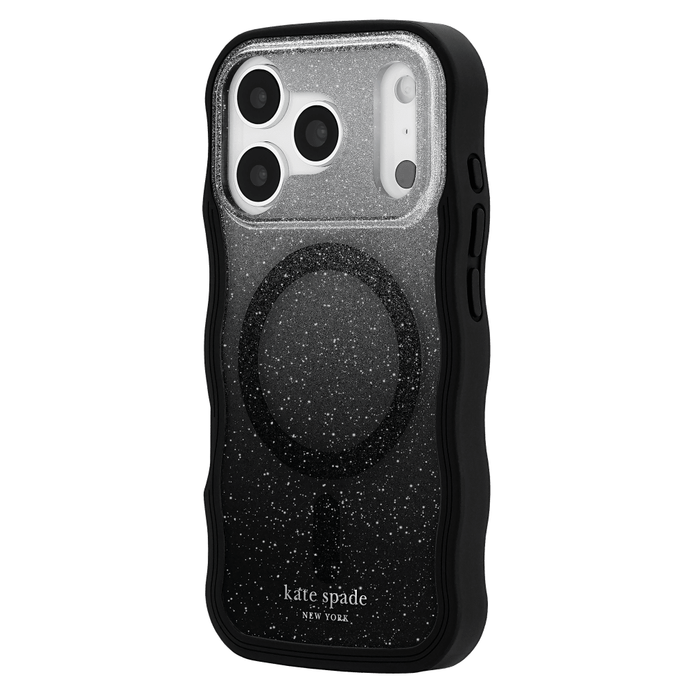 Wholesale cell phone accessory Kate Spade - Wavy MagSafe Case for Apple iPhone 17 Pro - Nightfall