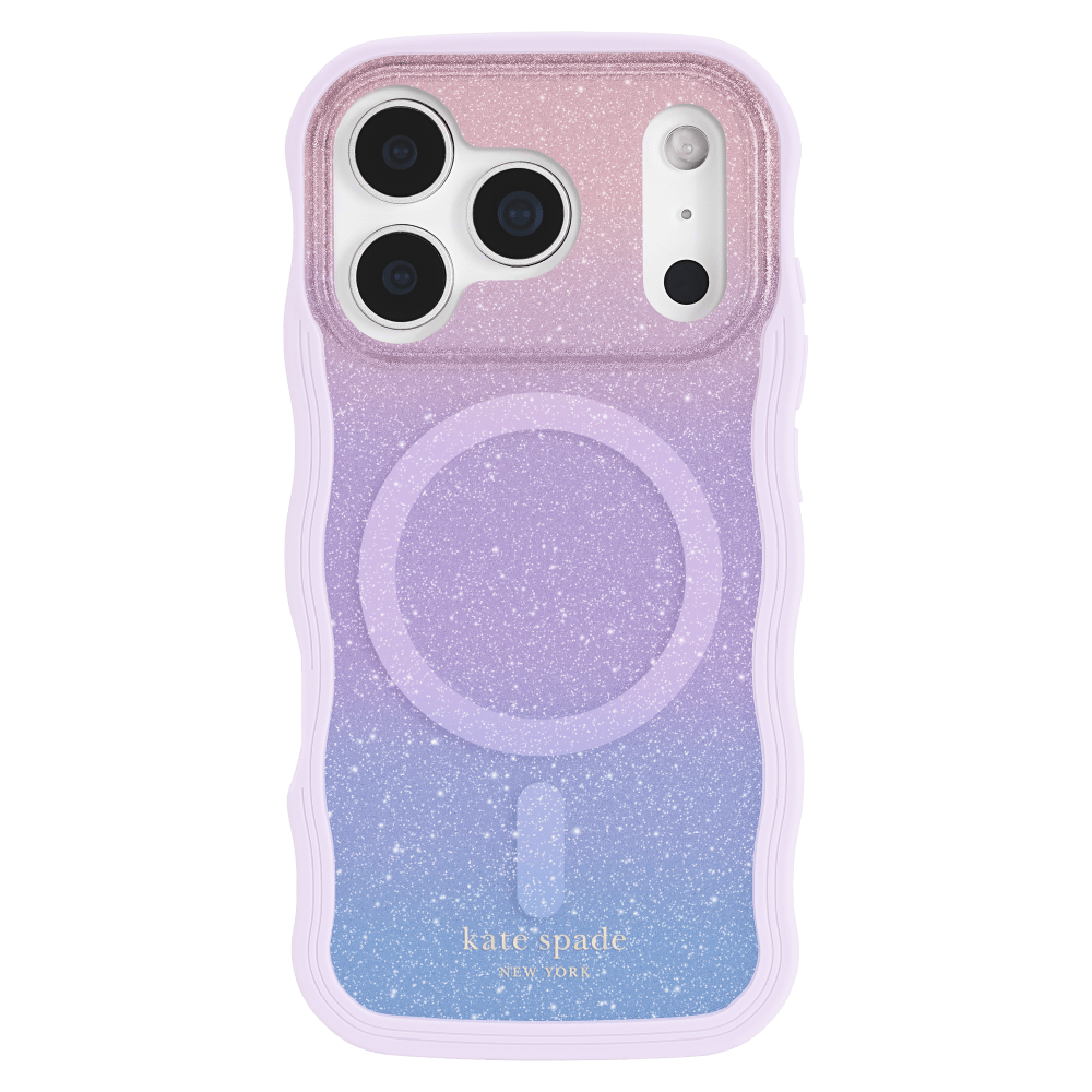 Wholesale cell phone accessory Kate Spade - Wavy MagSafe Case for Apple iPhone 17 Pro - Opal