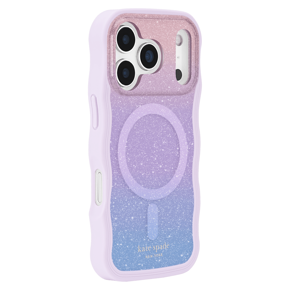 Wholesale cell phone accessory Kate Spade - Wavy MagSafe Case for Apple iPhone 17 Pro - Opal