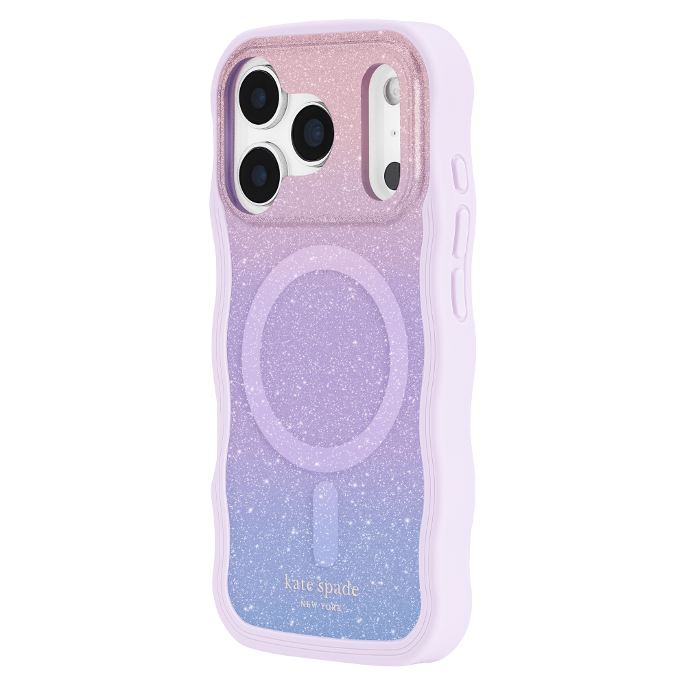Wholesale cell phone accessory Kate Spade - Wavy MagSafe Case for Apple iPhone 17 Pro - Opal