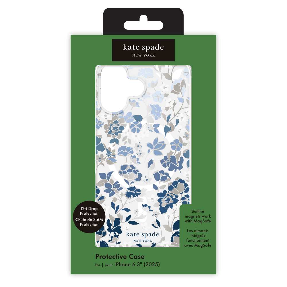 Wholesale cell phone accessory Kate Spade - Protective MagSafe Case for Apple iPhone 17 - Flowerbed