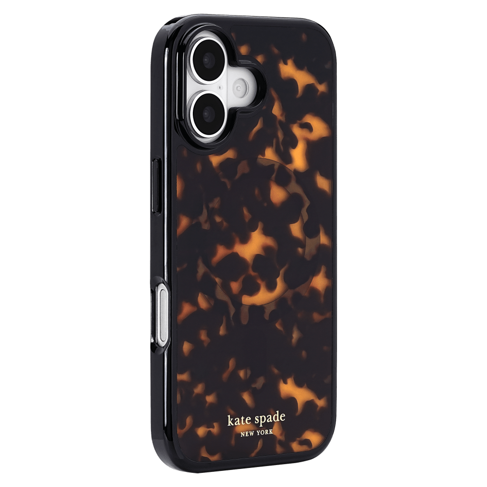 Wholesale cell phone accessory Kate Spade - Protective MagSafe Case for Apple iPhone 17 - Tortoise