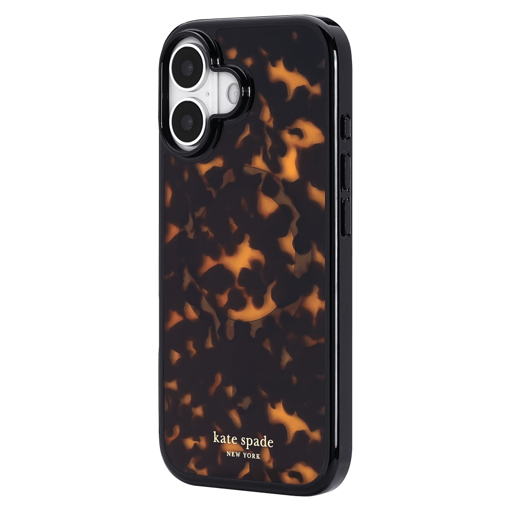 Wholesale cell phone accessory Kate Spade - Protective MagSafe Case for Apple iPhone 17 - Tortoise