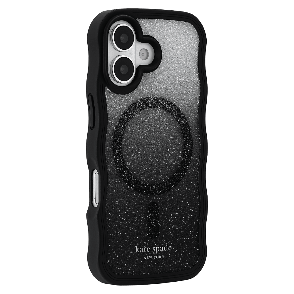 Wholesale cell phone accessory Kate Spade - Wavy MagSafe Case for Apple iPhone 17 - Nightfall