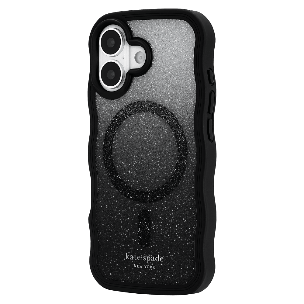 Wholesale cell phone accessory Kate Spade - Wavy MagSafe Case for Apple iPhone 17 - Nightfall