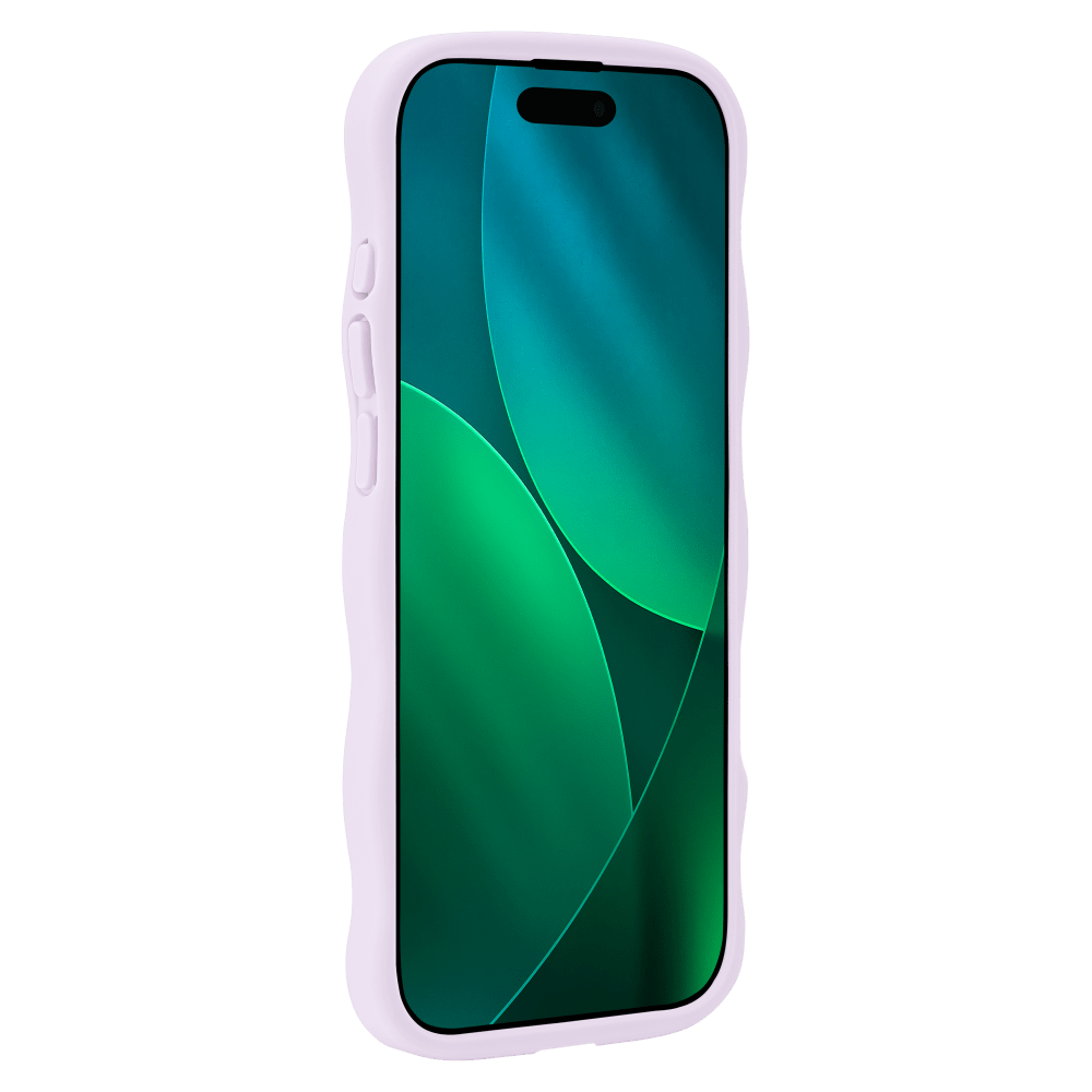 Wholesale cell phone accessory Kate Spade - Wavy MagSafe Case for Apple iPhone Air - Opal Glitter