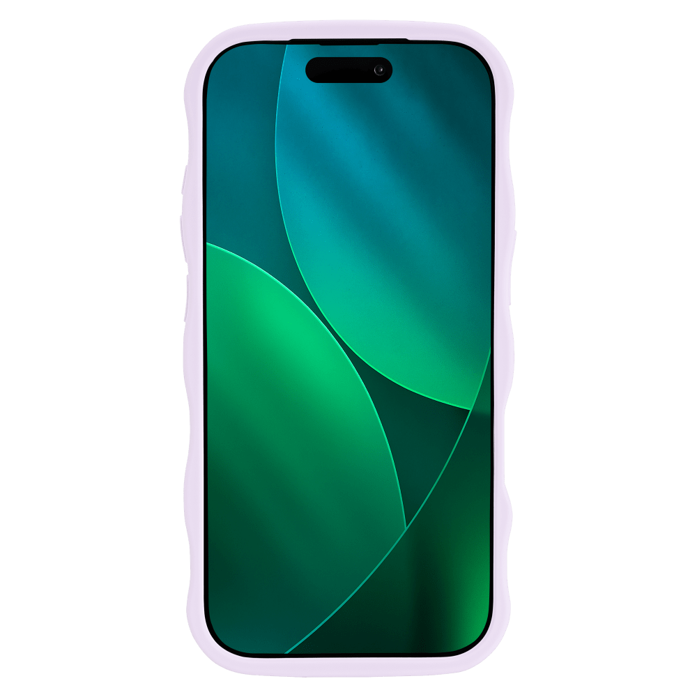 Wholesale cell phone accessory Kate Spade - Wavy MagSafe Case for Apple iPhone Air - Opal Glitter