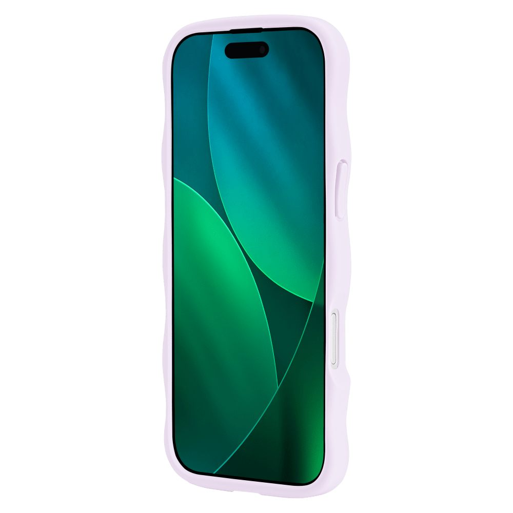 Wholesale cell phone accessory Kate Spade - Wavy MagSafe Case for Apple iPhone Air - Opal Glitter