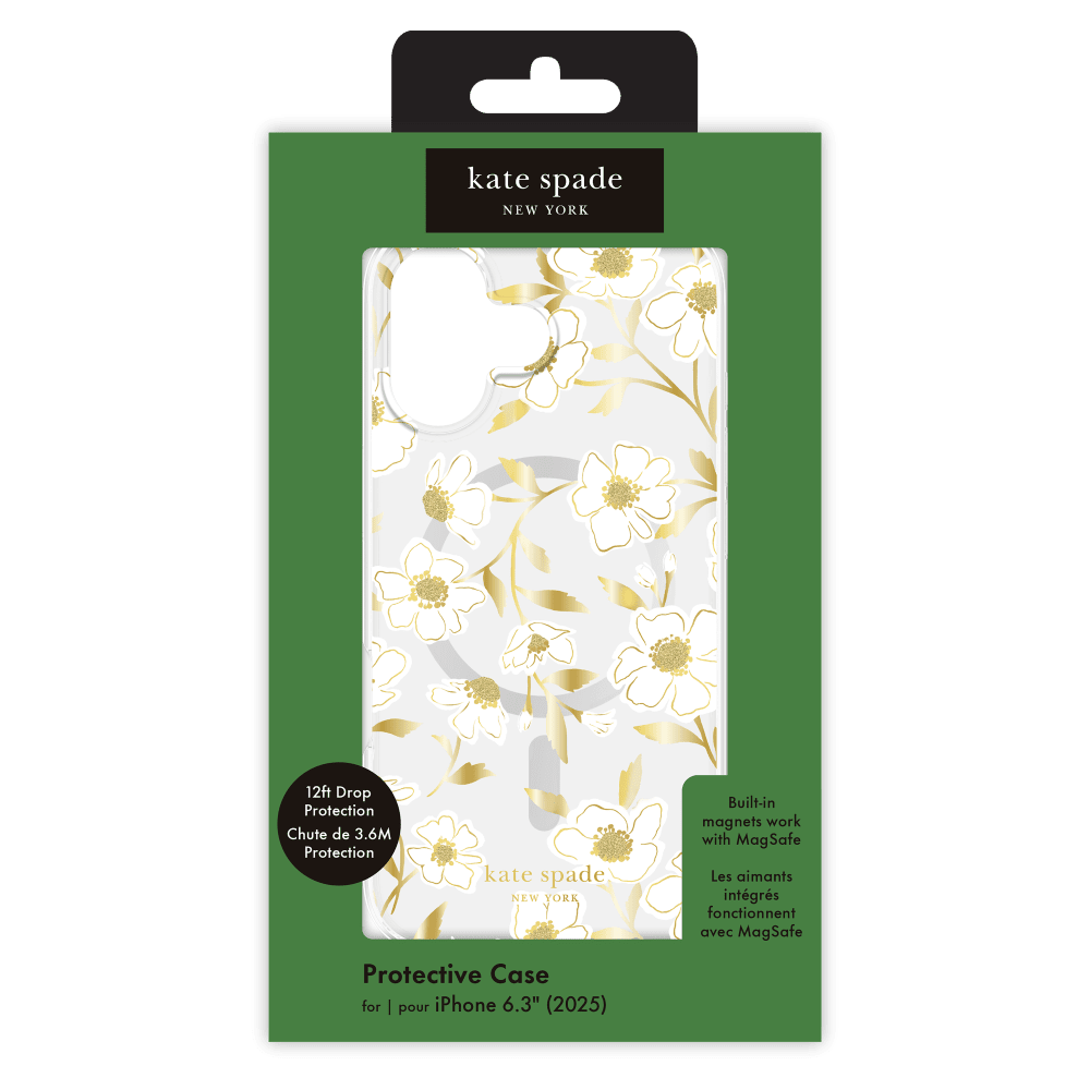 Wholesale cell phone accessory Kate Spade - Protective MagSafe Case for Apple iPhone 17 - Sunshine