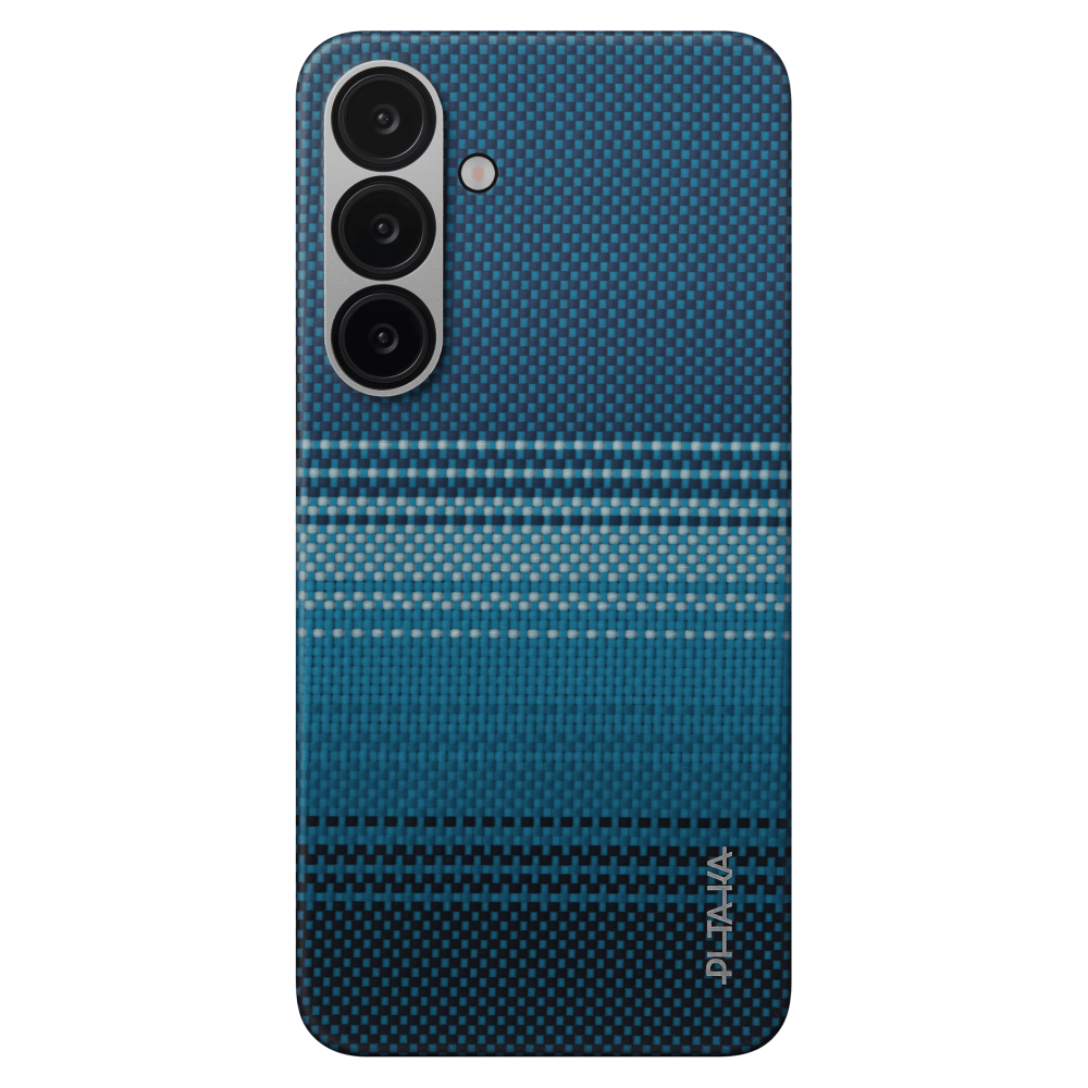 Wholesale cell phone accessory Pitaka - Tactile Woven Case with Grip 3 for Samsung Galaxy S25