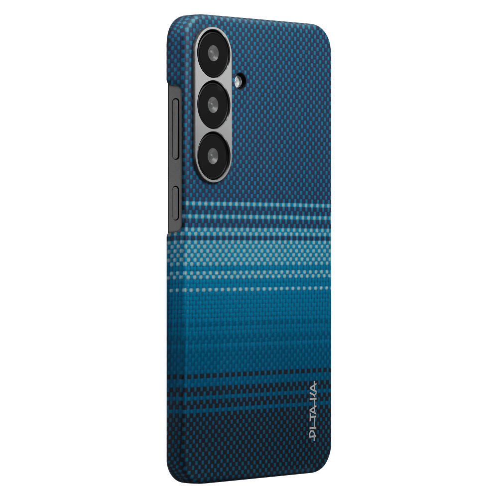 Wholesale cell phone accessory Pitaka - Tactile Woven Case with Grip 3 for Samsung Galaxy S25