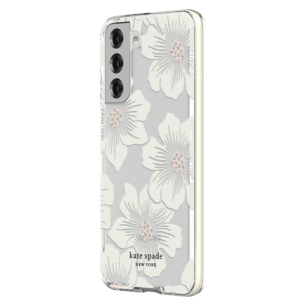 Wholesale cell phone accessory Kate Spade - Hardshell Case for Samsung Galaxy S21 5G - Hollyhock