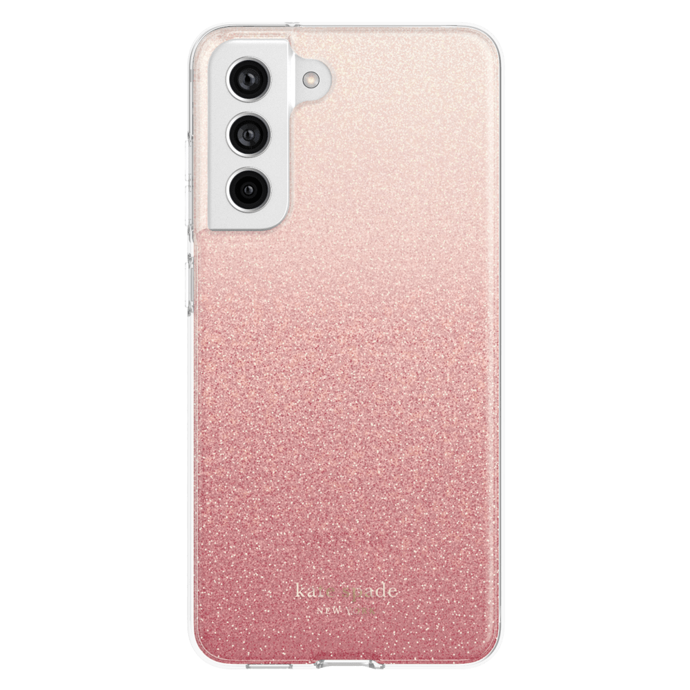 Wholesale cell phone accessory Kate Spade - Hardshell Case for Samsung Galaxy S21 FE 5G - Glitter