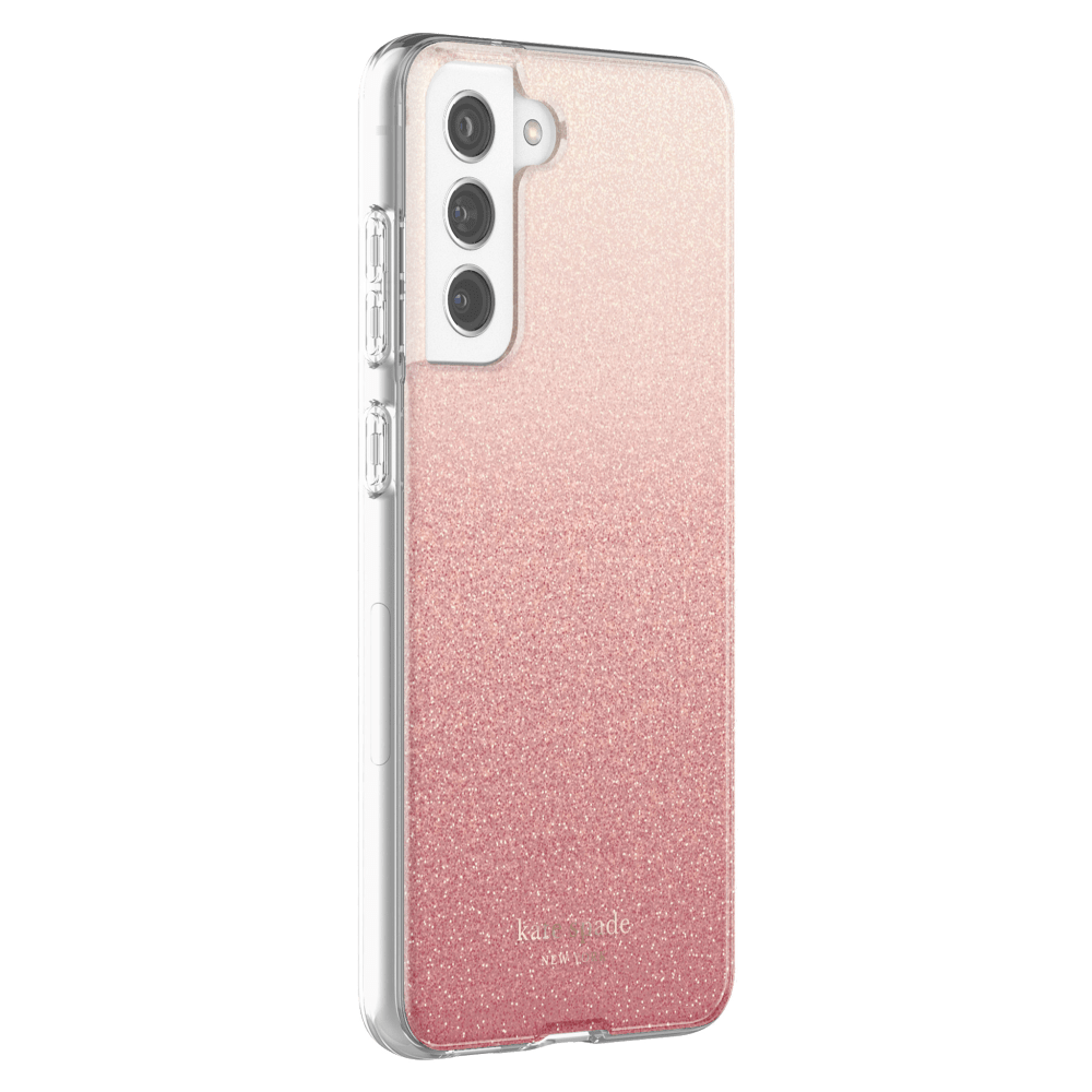 Wholesale cell phone accessory Kate Spade - Hardshell Case for Samsung Galaxy S21 FE 5G - Glitter