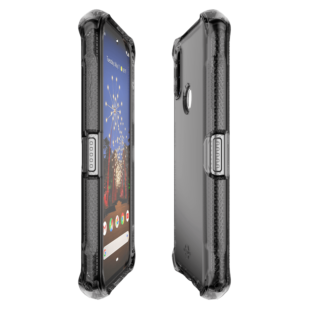 Wholesale cell phone accessory ITSKINS - Spectrum Clear Case for Kyocera DuraSport 5G - Smoke