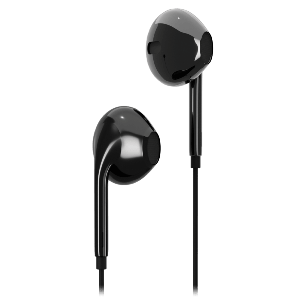 Wholesale cell phone accessory LBT - USB C Wired Earbuds - Black