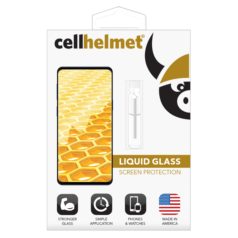 Wholesale cell phone accessory cellhelmet - Liquid Glass Screen Protection for Phones - Clear