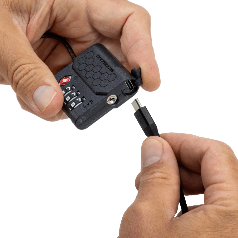 Wholesale cell phone accessory Scosche - FoundIT Voyager Item Locater and Luggage Lock - Black