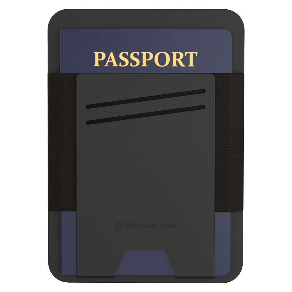 Wholesale cell phone accessory Scosche - FoundIT Passport Holder Locator - Black