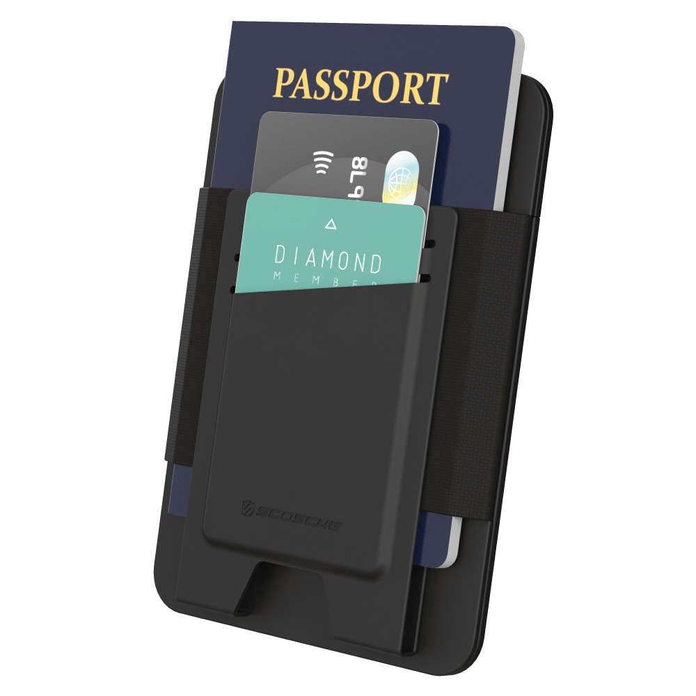 Wholesale cell phone accessory Scosche - FoundIT Passport Holder Locator - Black