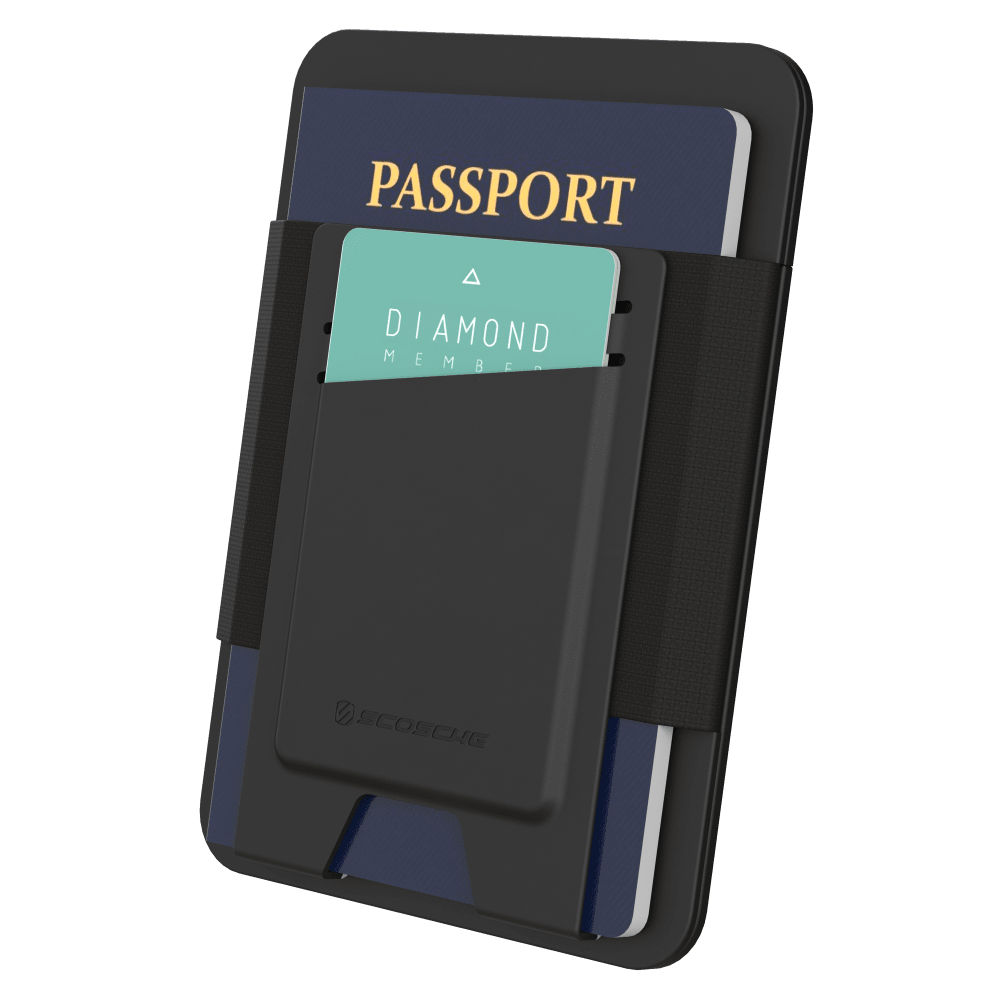 Wholesale cell phone accessory Scosche - FoundIT Passport Holder Locator - Black