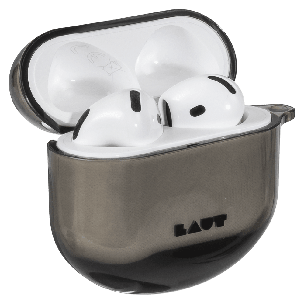 Wholesale cell phone accessory Laut - AERO PROTECT Case for Apple AirPods 4 - Black Crystal