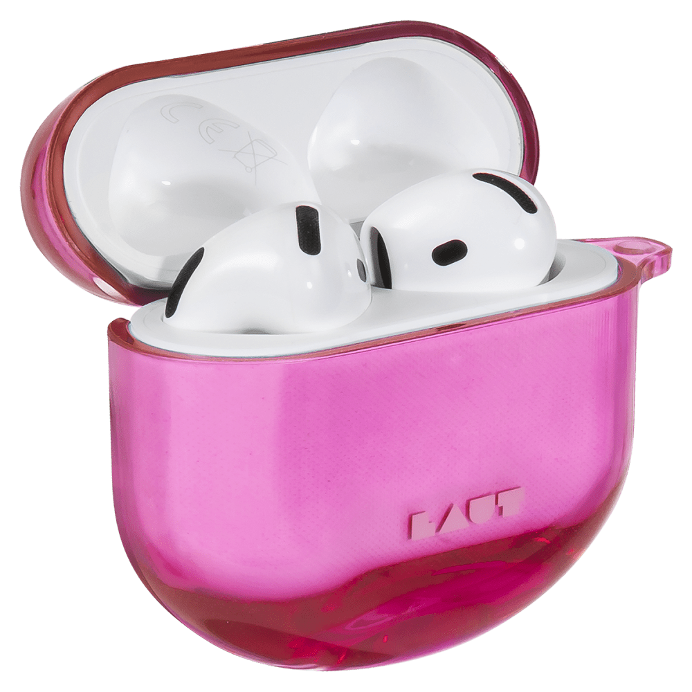Wholesale cell phone accessory Laut - AERO PROTECT Case for Apple AirPods 4 - Bright Pink