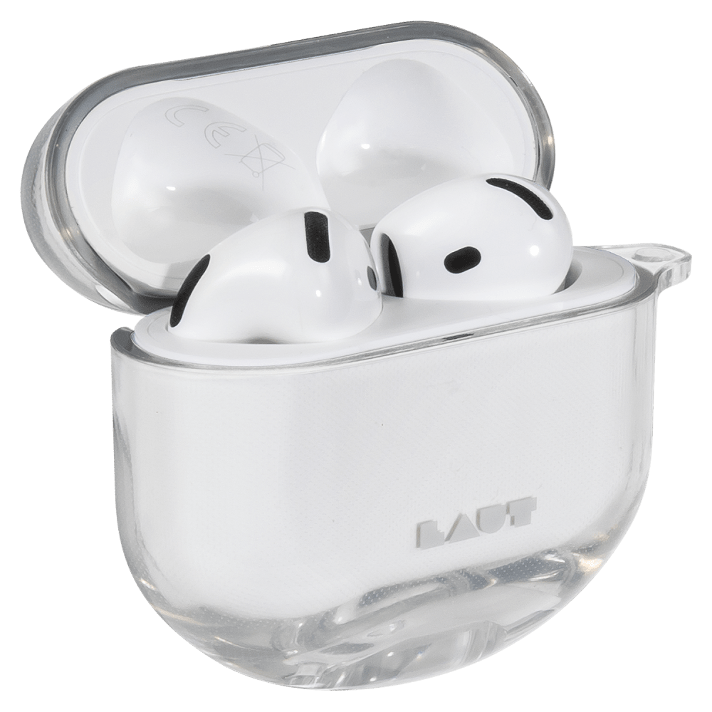 Wholesale cell phone accessory Laut - AERO PROTECT Case for Apple AirPods 4 - Crystal