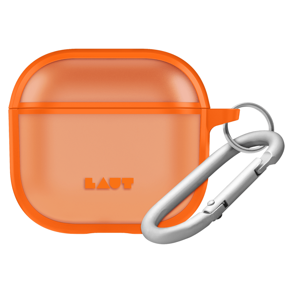 Wholesale cell phone accessory Laut - HUEX PROTECT Case for Apple AirPods 4 - Neon Orange