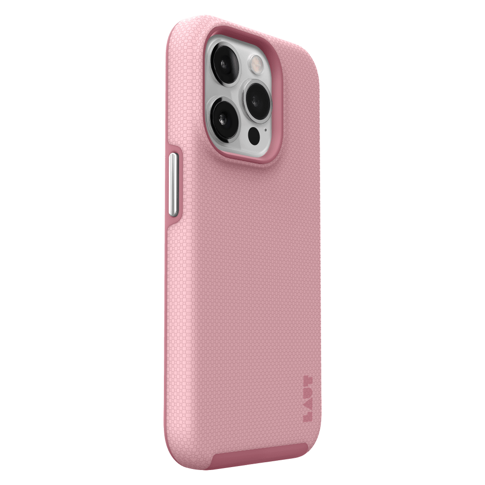 Wholesale cell phone accessory LAUT - SHIELD Case for Apple iPhone 15 Pro - Chalk Pink