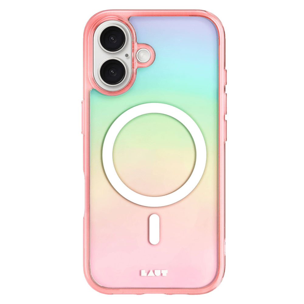 Wholesale cell phone accessory Laut - HOLO MagSafe Case for Apple iPhone 16 - Holo Pink