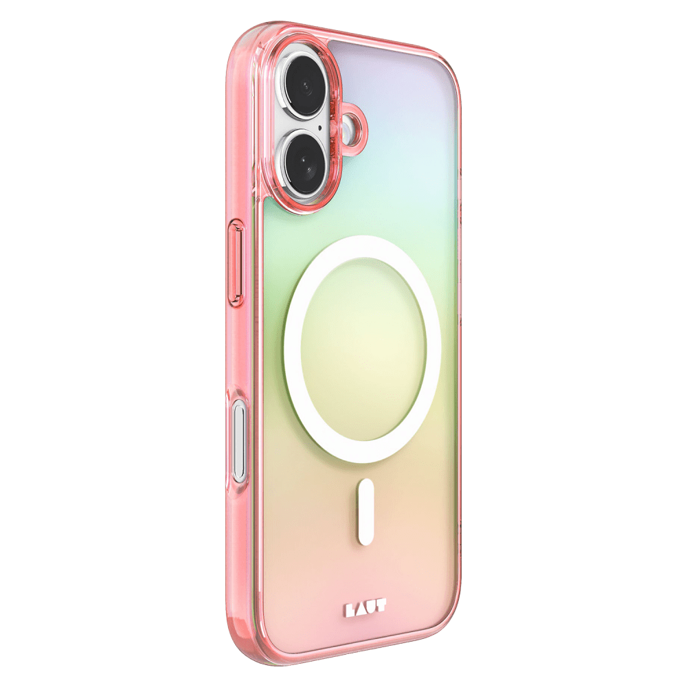 Wholesale cell phone accessory Laut - HOLO MagSafe Case for Apple iPhone 16 - Holo Pink
