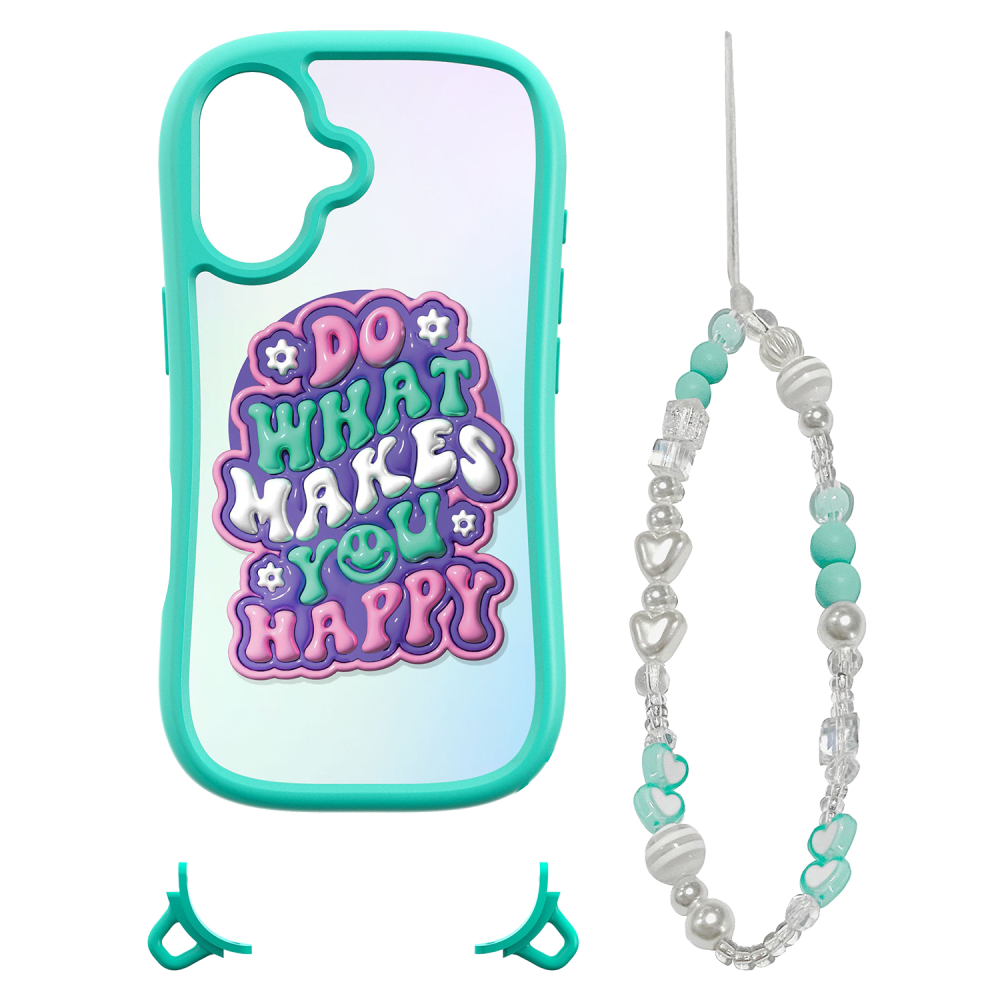 Wholesale cell phone accessory Laut - POP Lovie MagSafe Case for Apple iPhone 16 - Happy Mint