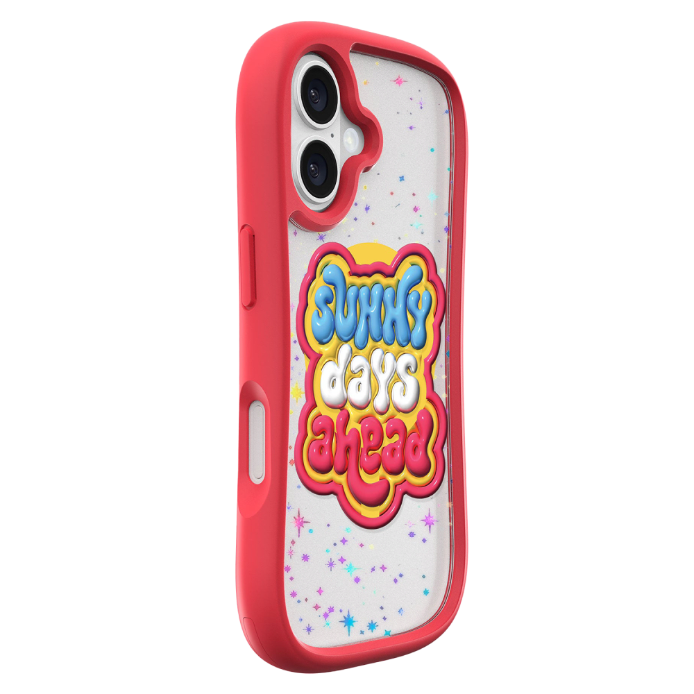 Wholesale cell phone accessory Laut - POP Lovie MagSafe Case for Apple iPhone 16 - Sunny Red