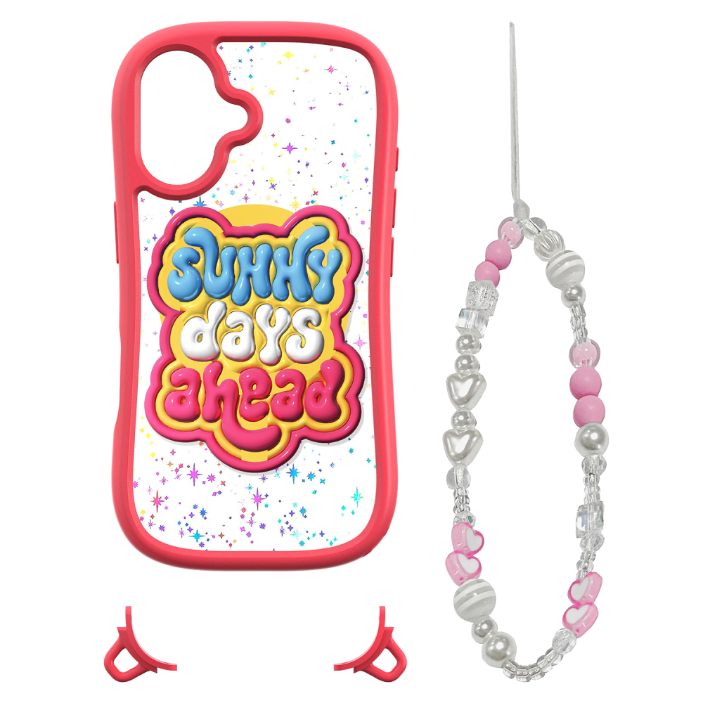 Wholesale cell phone accessory Laut - POP Lovie MagSafe Case for Apple iPhone 16 - Sunny Red