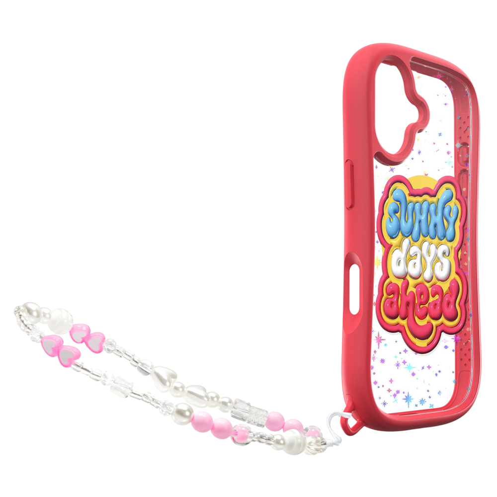 Wholesale cell phone accessory Laut - POP Lovie MagSafe Case for Apple iPhone 16 - Sunny Red