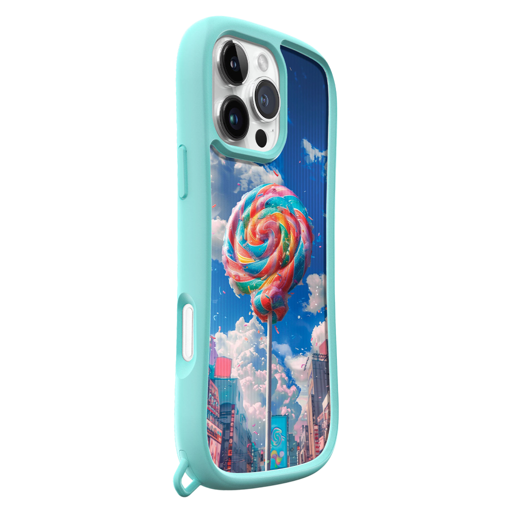 Wholesale cell phone accessory Laut - POP Surreal MagSafe Case for Apple iPhone 16 Pro - Lollipop