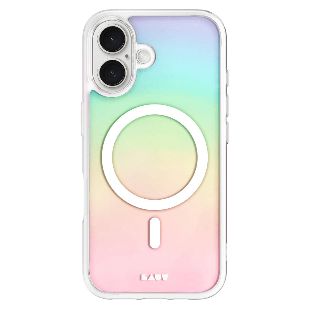 Wholesale cell phone accessory Laut - HOLO MagSafe Case for Apple iPhone 16 Plus - Holo Pearl