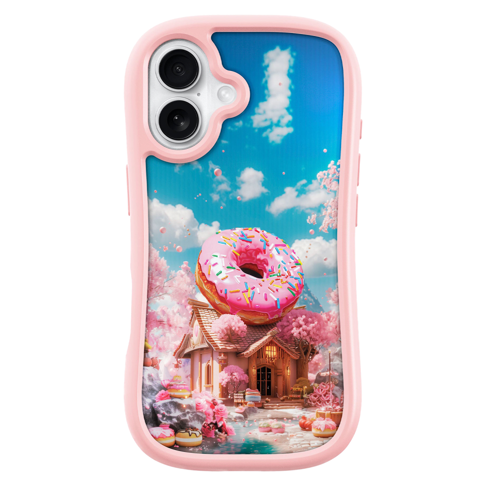 Wholesale cell phone accessory Laut - POP Surreal MagSafe Case for Apple iPhone 16 Plus - Doughnut