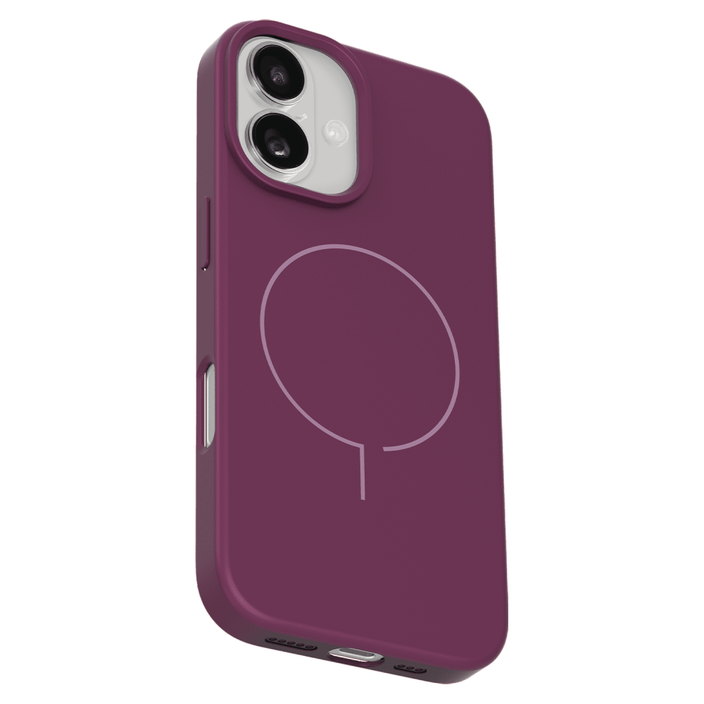 Wholesale cell phone accessory Laut - Huex Slim MagSafe Case for Apple iPhone 17 - Mauve Wine