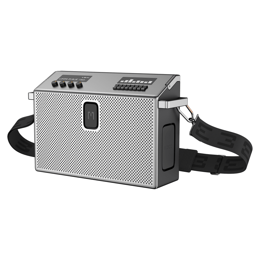 Wholesale cell phone accessory MONDO - Bluetooth Speaker (Large) - Silver