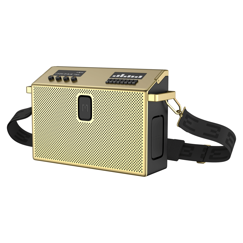 Wholesale cell phone accessory MONDO - Bluetooth Speaker (Large) - Gold
