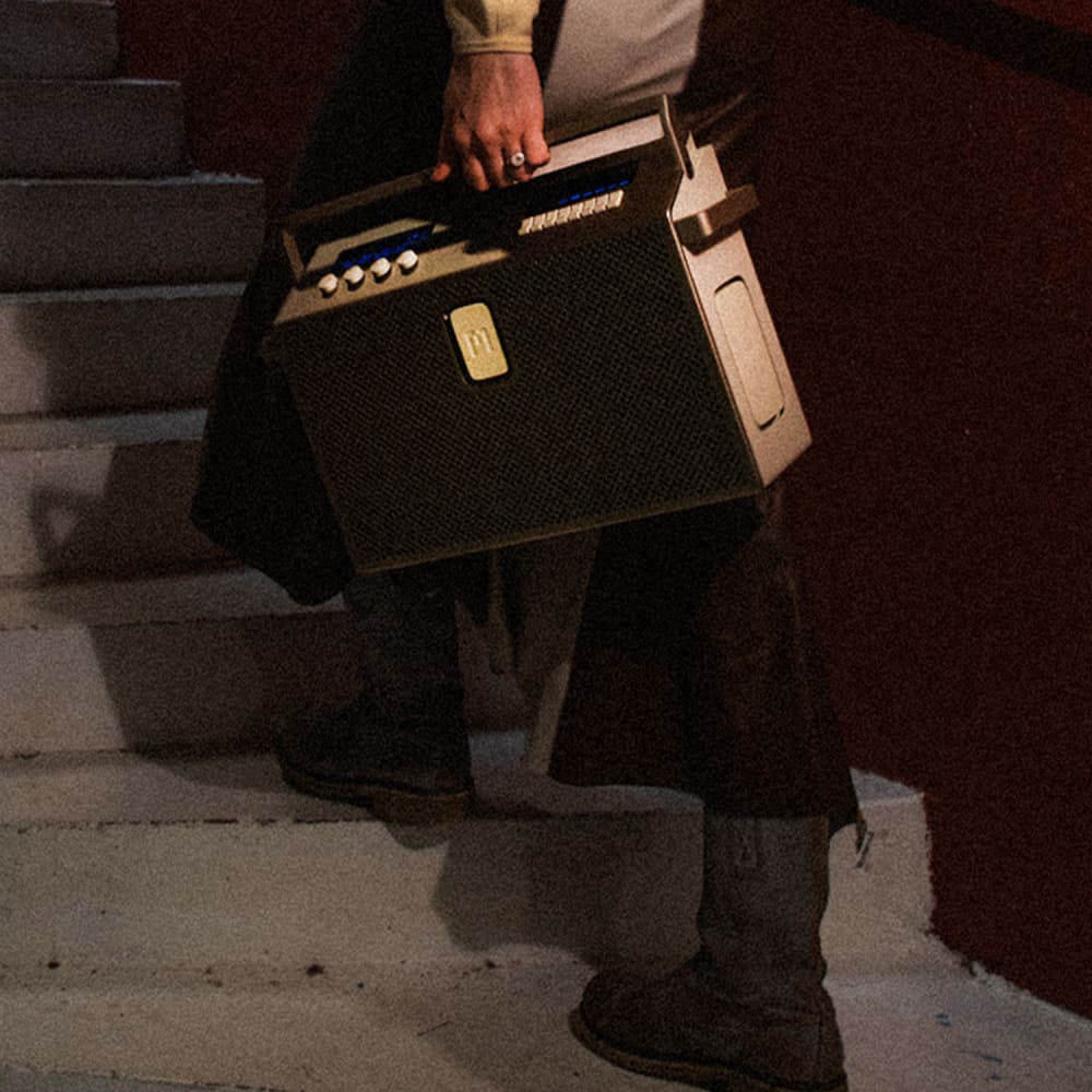 Wholesale cell phone accessory MONDO - Bluetooth Speaker (Large) - Gold