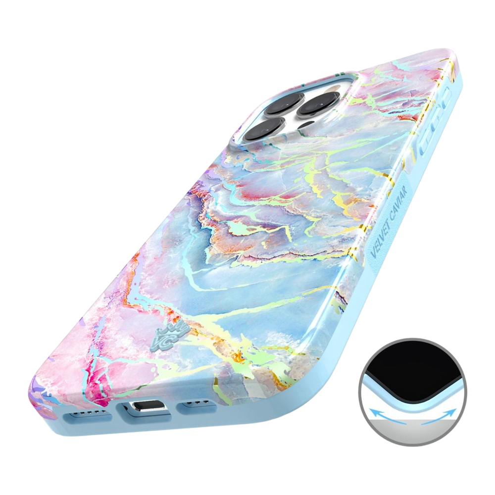Wholesale cell phone accessory Velvet Caviar - MagSafe Case for Apple iPhone 15 Pro  - Holo
