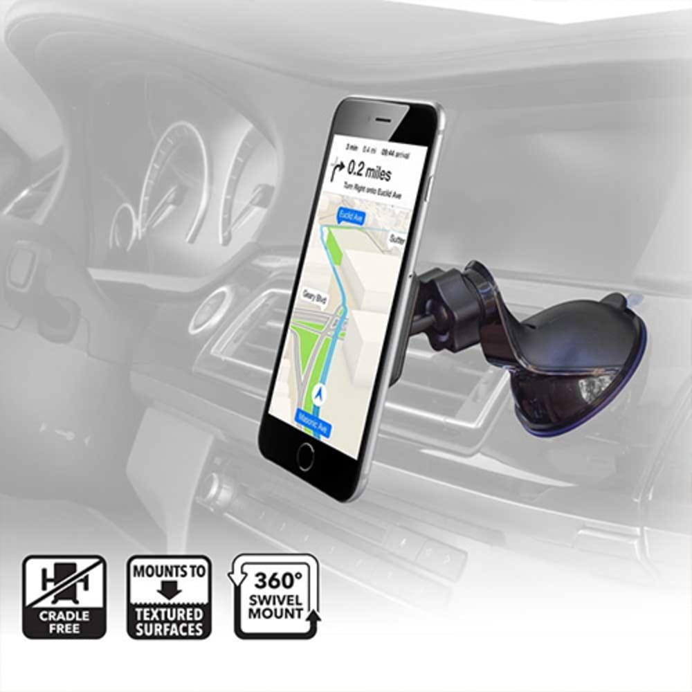 Wholesale cell phone accessory Scosche - MagicMount Dash / Window Mount - Black