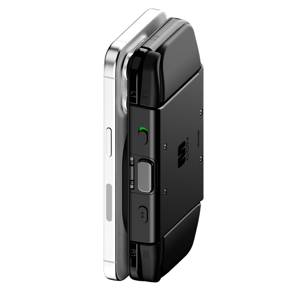 Wholesale cell phone accessory ohsnap! - MCON Magnetic Mobile Gaming Controller - Black