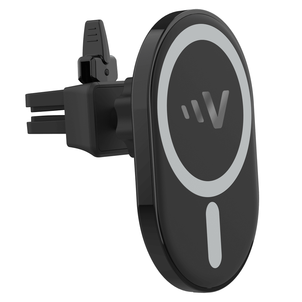 Wholesale cell phone accessory Ventev - 15W Magnetic Wireless Car Charger Mount - Black